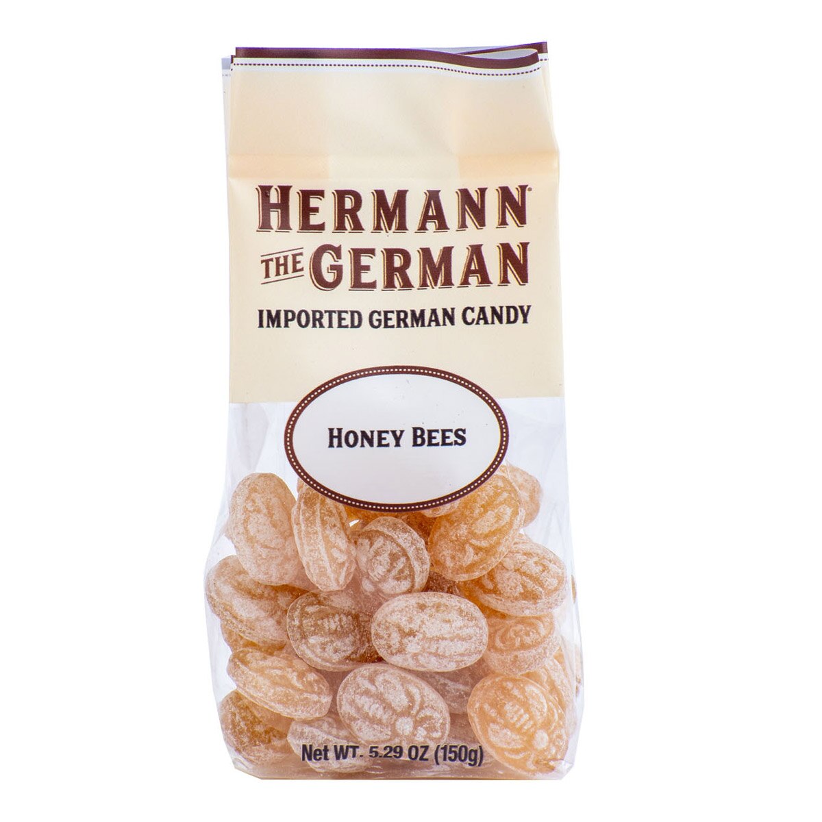 ガラス製キャンディーボット　ドイツ HERM HEYE工房 HAMBURG Hermann The German® Honey Bees Candy | Chicago Importing Company